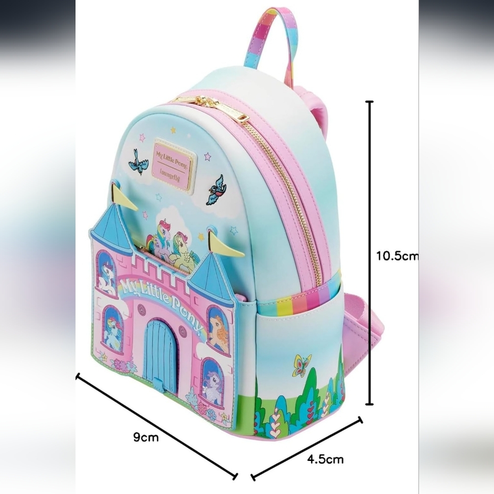 Loungefly: Hasbro - My Little Pony Castle Mini Backpack - Picture 4 of 9